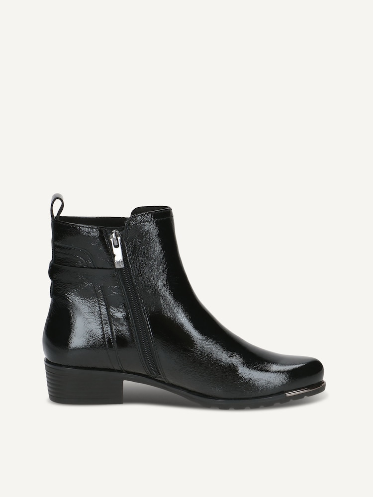 Caprice, Bottine en cuir - noir BLACK NAPLAK, image 3 sur 5