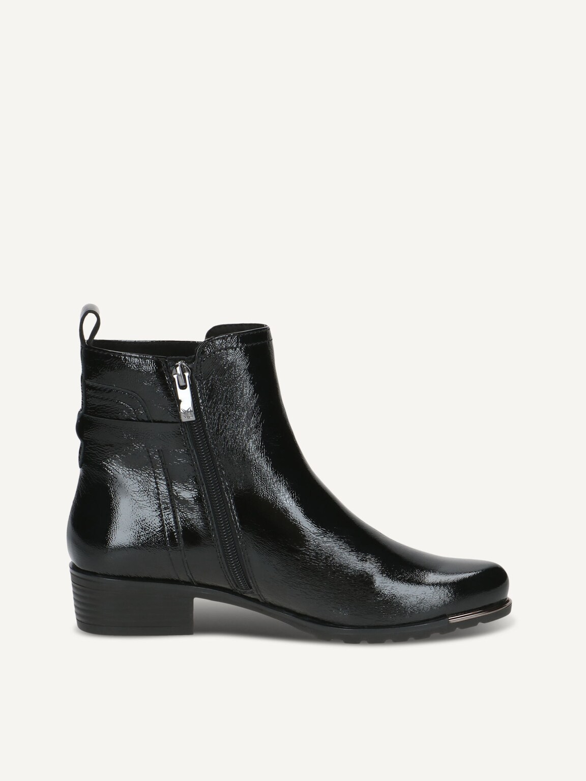 Caprice, Leather Bootie - black BLACK NAPLAK, image 3 of 5