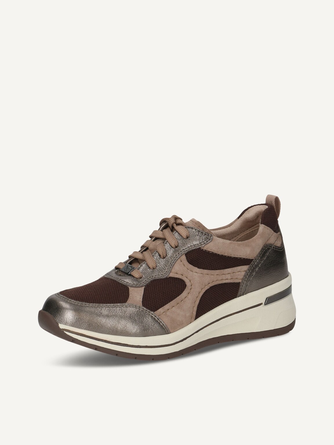 Caprice, Sneaker - metallic PIOMBO COMB, image 1 of 5