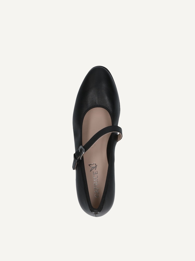 Caprice, Escarpin en cuir - noir BLACK NAPPA, image 4 sur 5