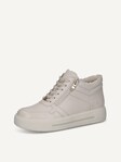 Not selected, Caprice, Leather Bootie - white warm lining OFFWHITE NAPPA