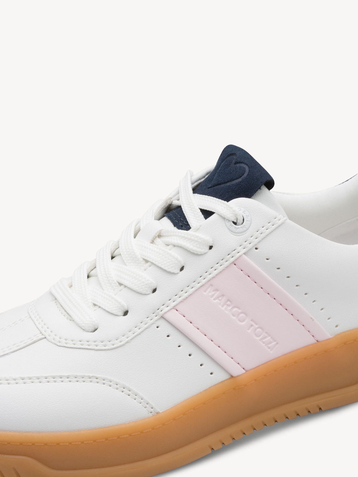 Marco Tozzi, Sneaker - weiß WHITE/SOFT PNK, Bild 5 von 7