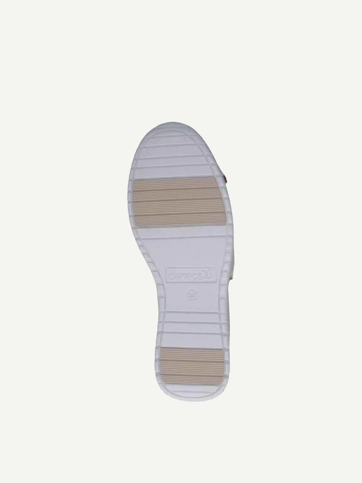 Caprice, Leather Slipper - white PEARL PERL DEE, image 4 of 5