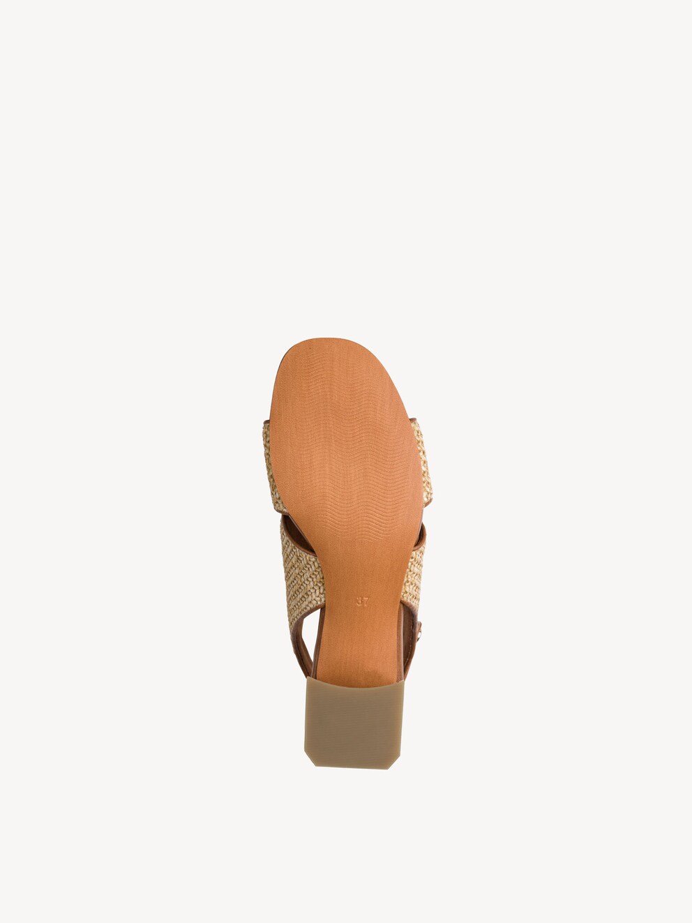Marco Tozzi, Sandály - hnědá COGNAC COMB, obrázek 3 z 6