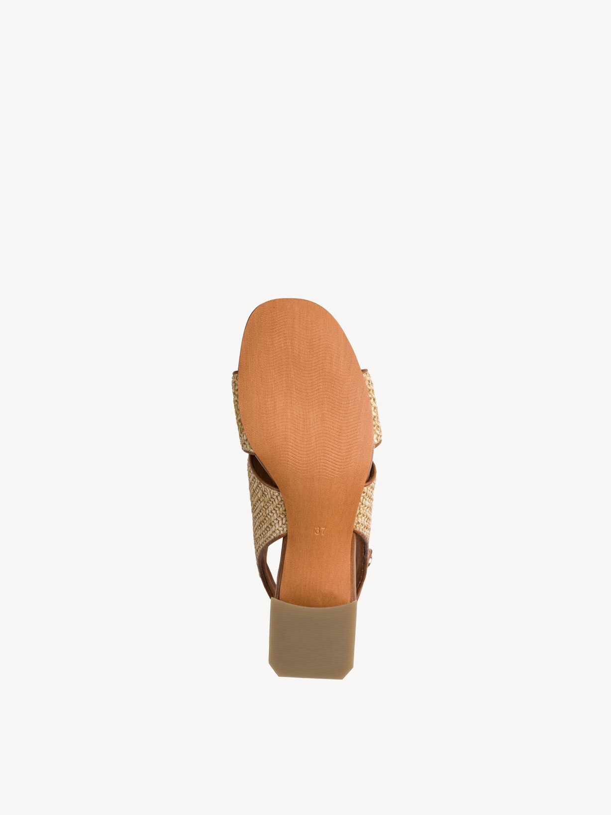 Marco Tozzi, Sandály - hnědá COGNAC COMB, obrázek 3 z 6