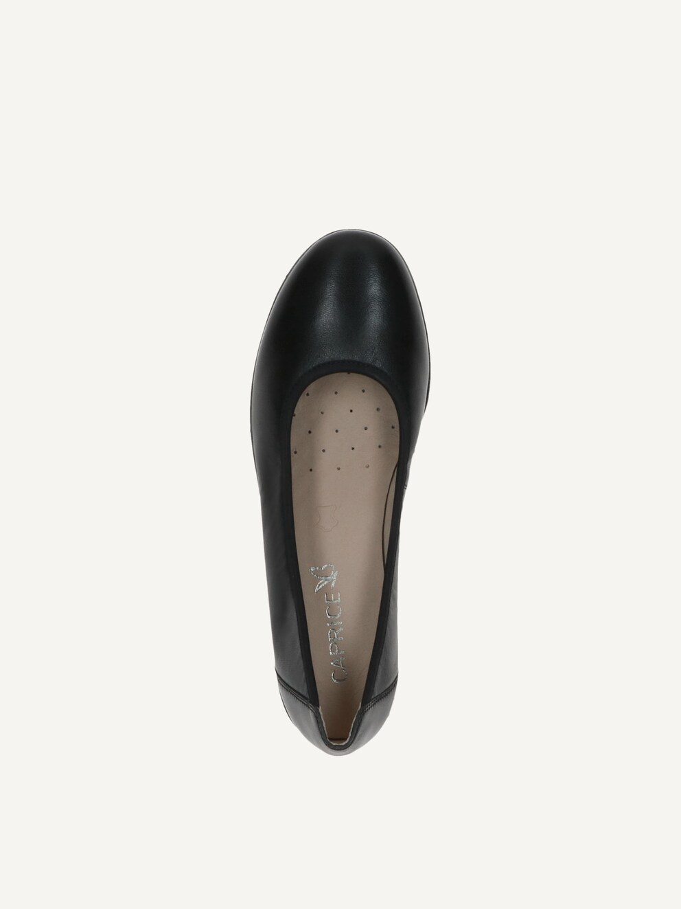 Caprice, Lederballerina - schwarz BLACK NAPPA, Bild 5 von 6