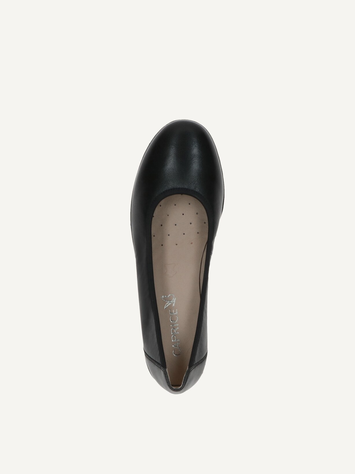 Caprice, Lederballerina - schwarz BLACK NAPPA, Bild 5 von 6