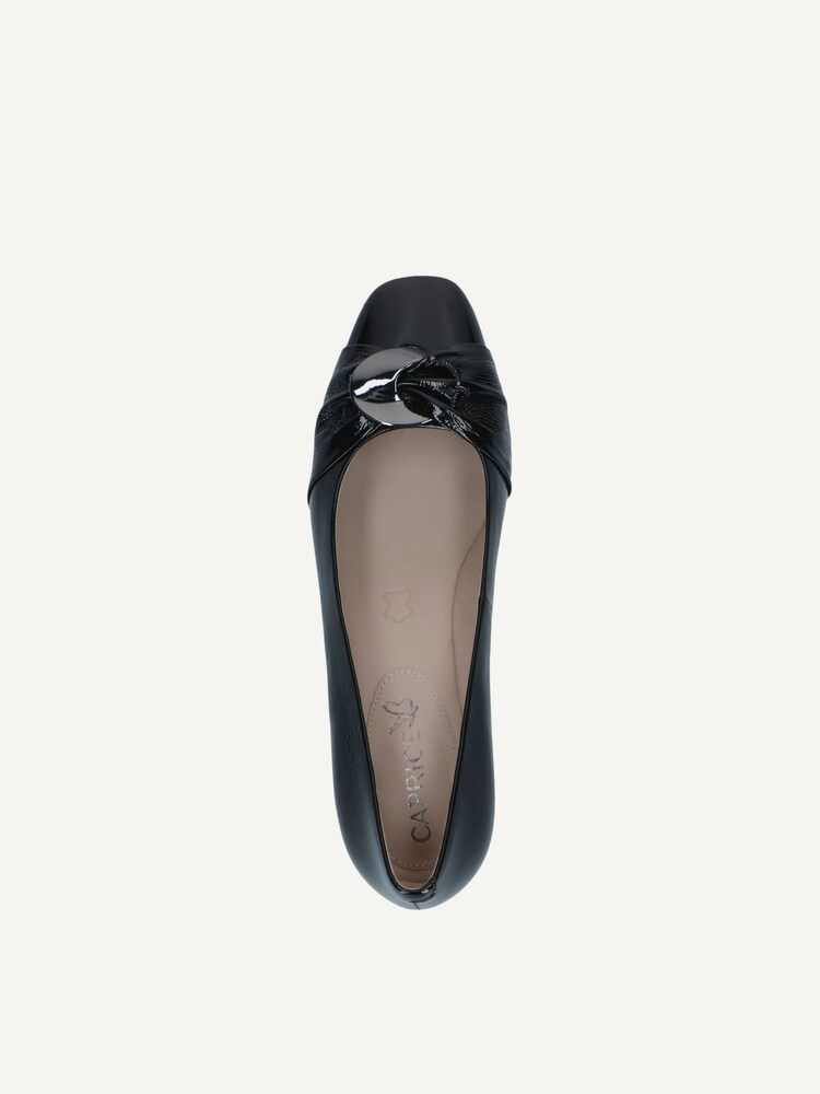 Caprice, Escarpin en cuir - noir BLACK NAPLAK, image 4 sur 5