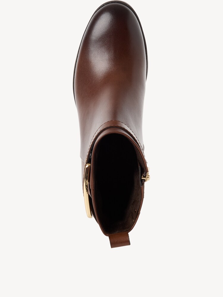Marco Tozzi, Lederstiefelette - braun CHESTNUT, Bild 4 von 7