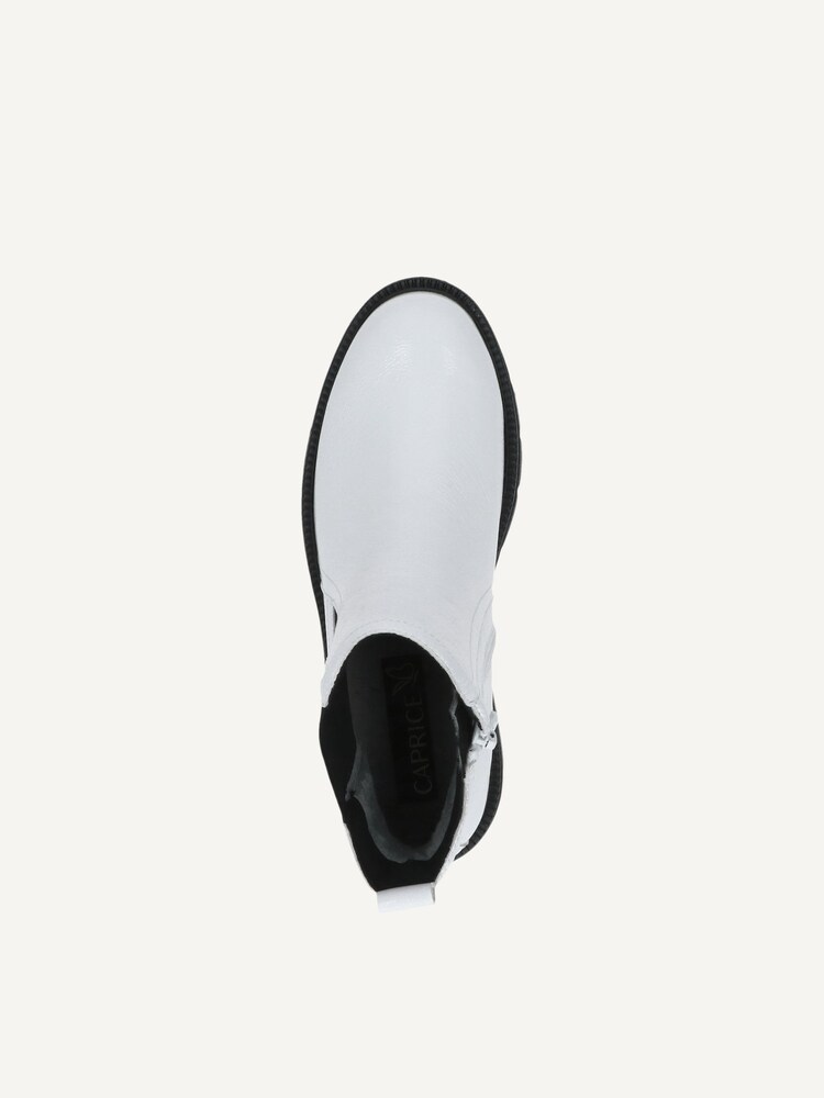 Caprice, Bootie - white WHITE NAPLAK, image 5 of 5