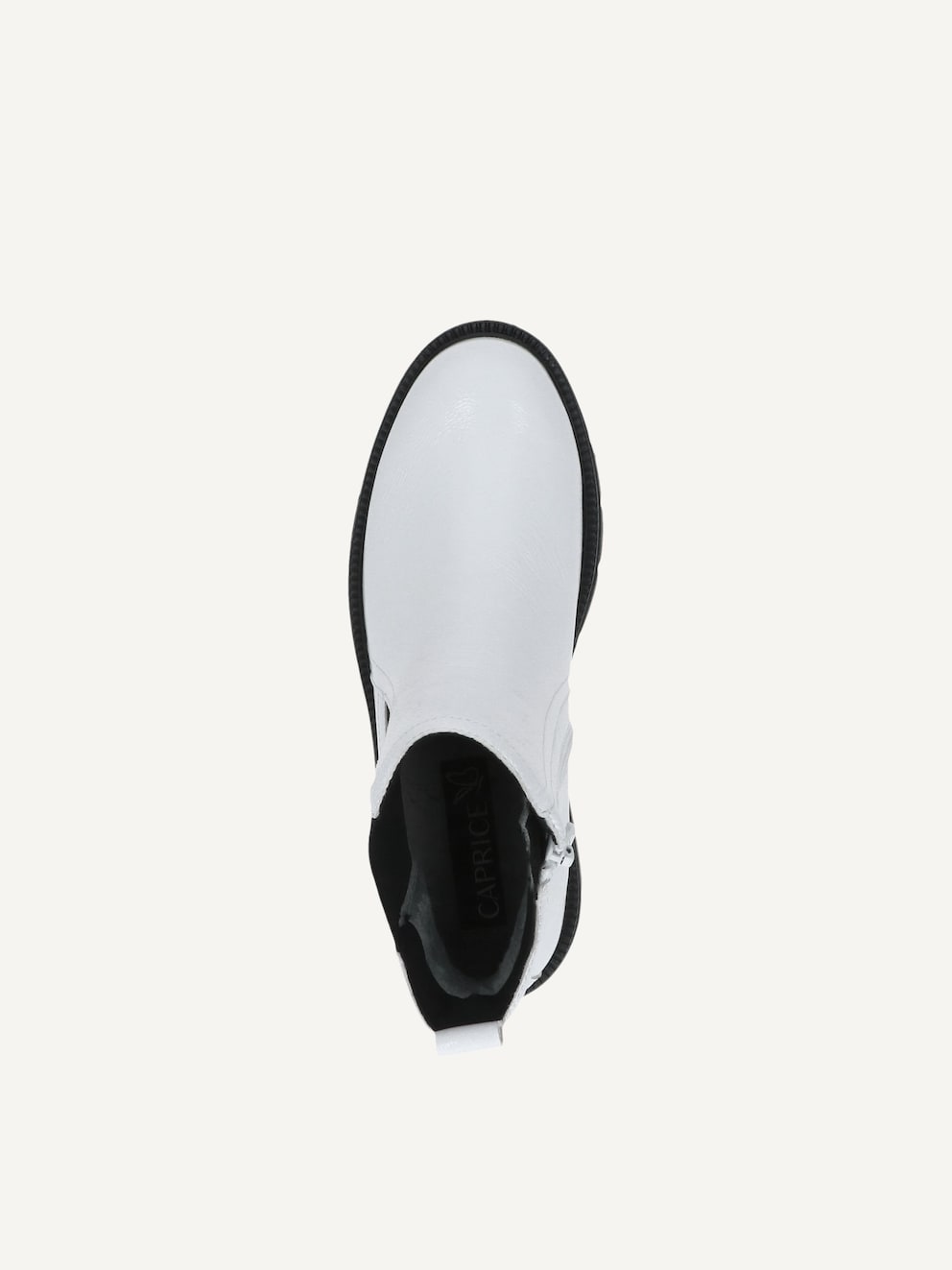 Caprice, Bottine - blanc WHITE NAPLAK, image 4 sur 5