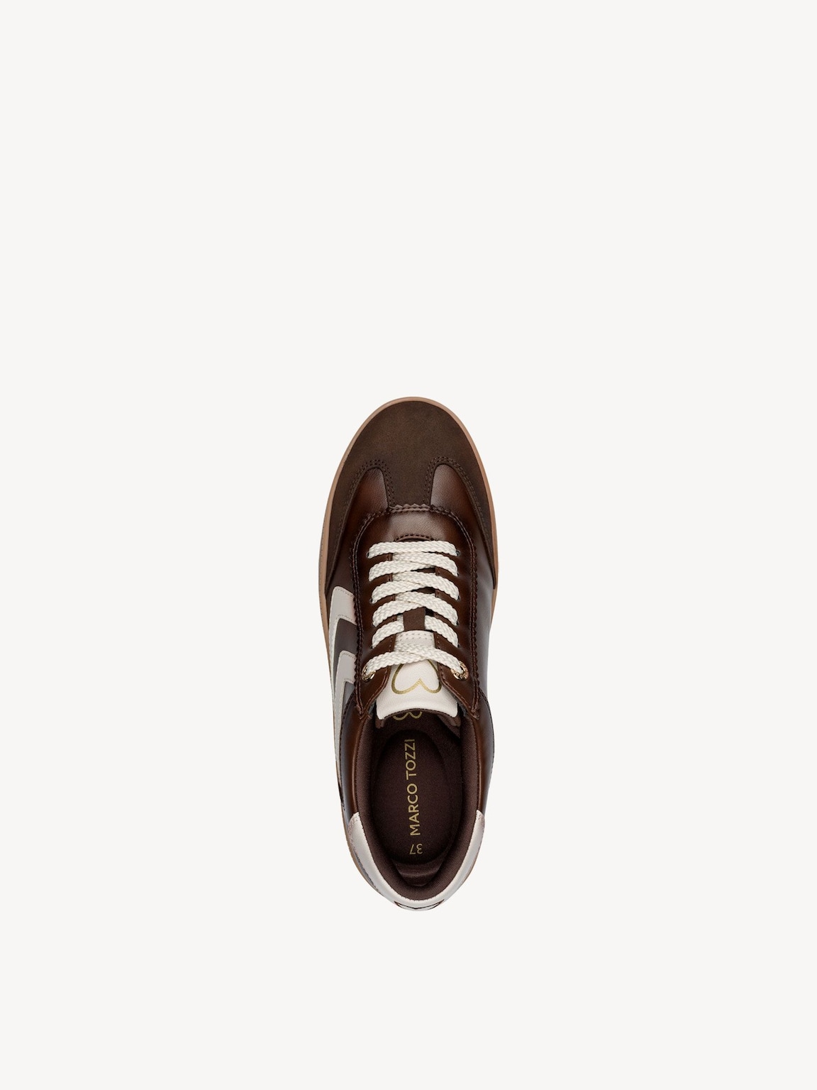 Marco Tozzi, Sneaker - marrone CHOCO COMB, immagine 3 di 6