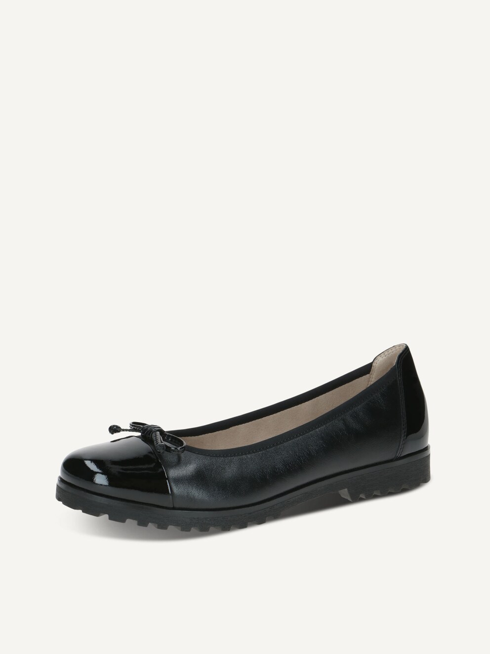 Caprice, Lederballerina - schwarz BLACK NAPPA, Bild 3 von 6