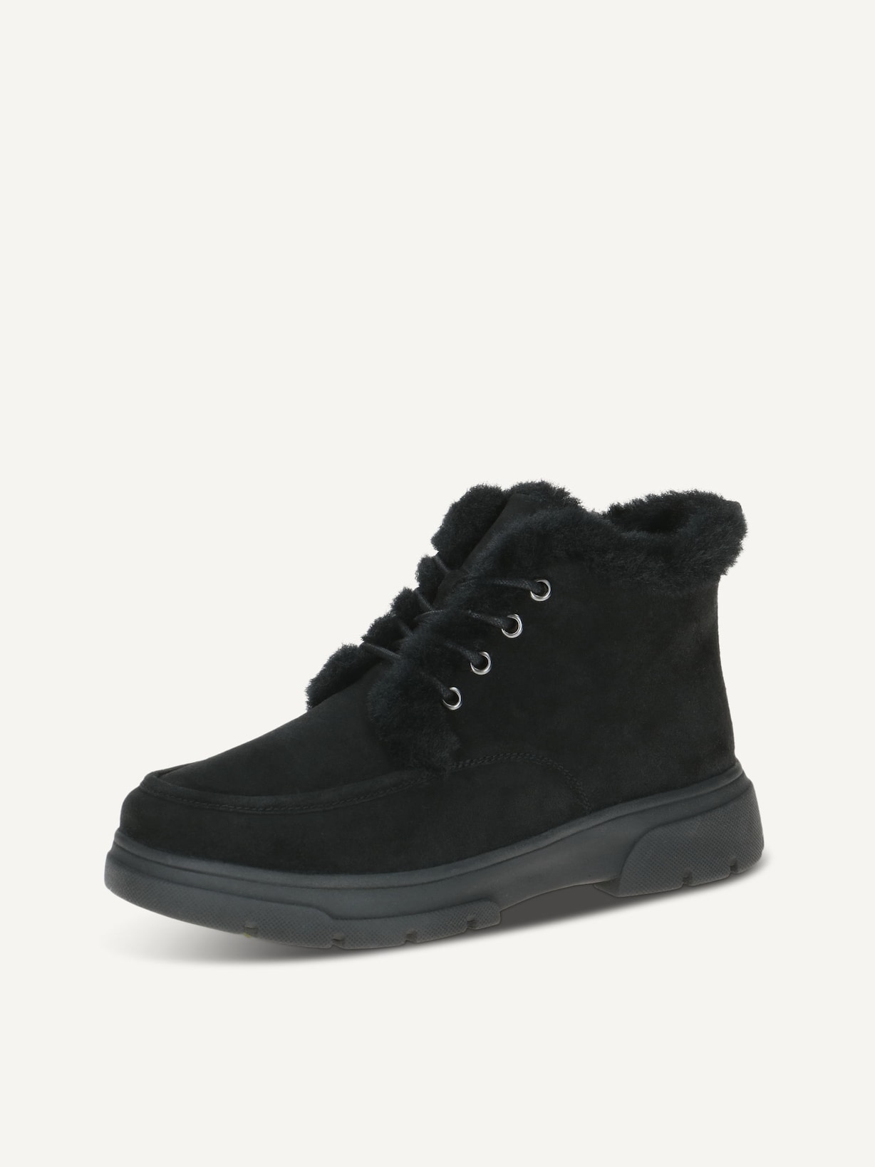 Caprice, Bottine - noir doublure chaude BLACK SUEDE, image 2 sur 5