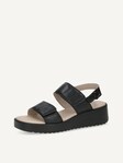 Not selected, Caprice, Leather Sandal - black BLACK NAPPA