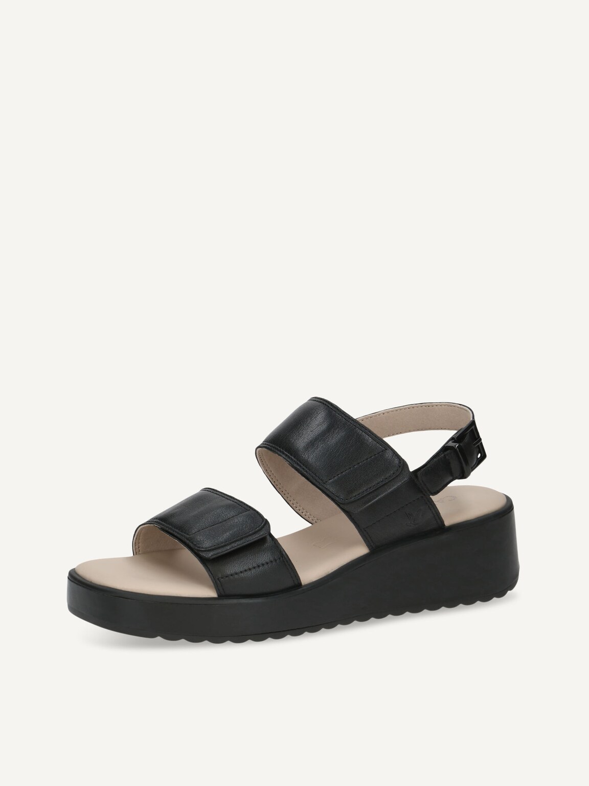 Caprice, Leather Sandal - black BLACK NAPPA, image 1 of 5