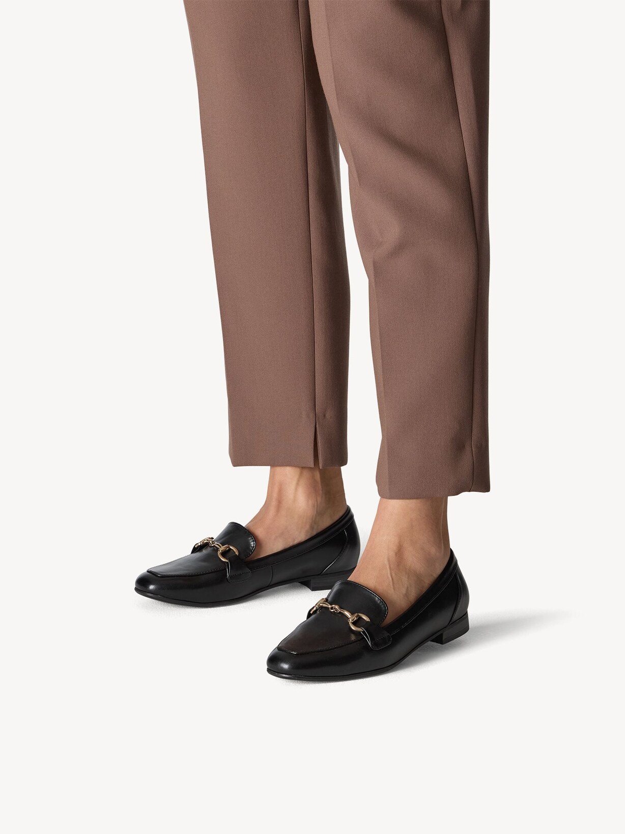 Marco Tozzi, Slipper - schwarz BLACK/GOLD, Bild 2 von 7