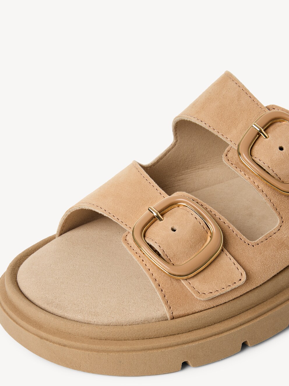 Marco Tozzi, Ciabatte - beige DUNE SUEDE, immagine 4 di 6