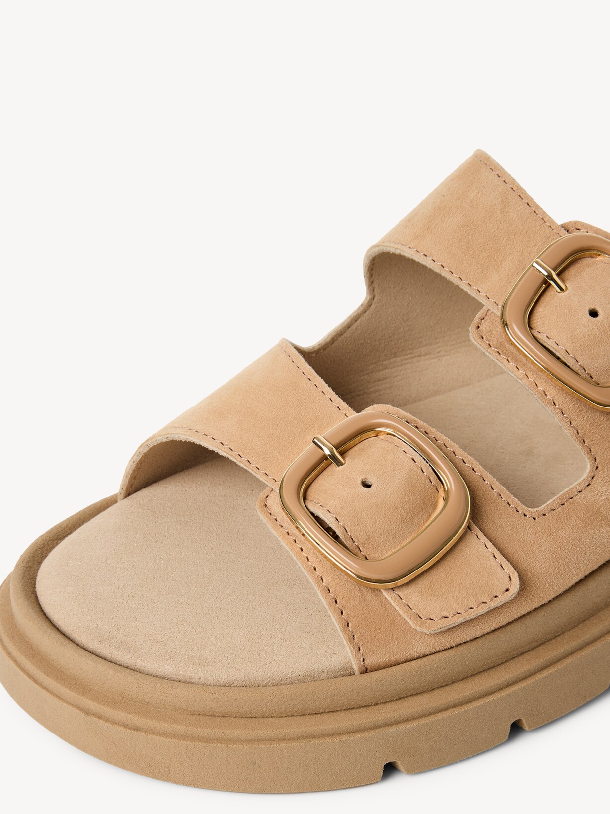 Marco Tozzi, Ciabatte - beige DUNE SUEDE, immagine 4 di 6