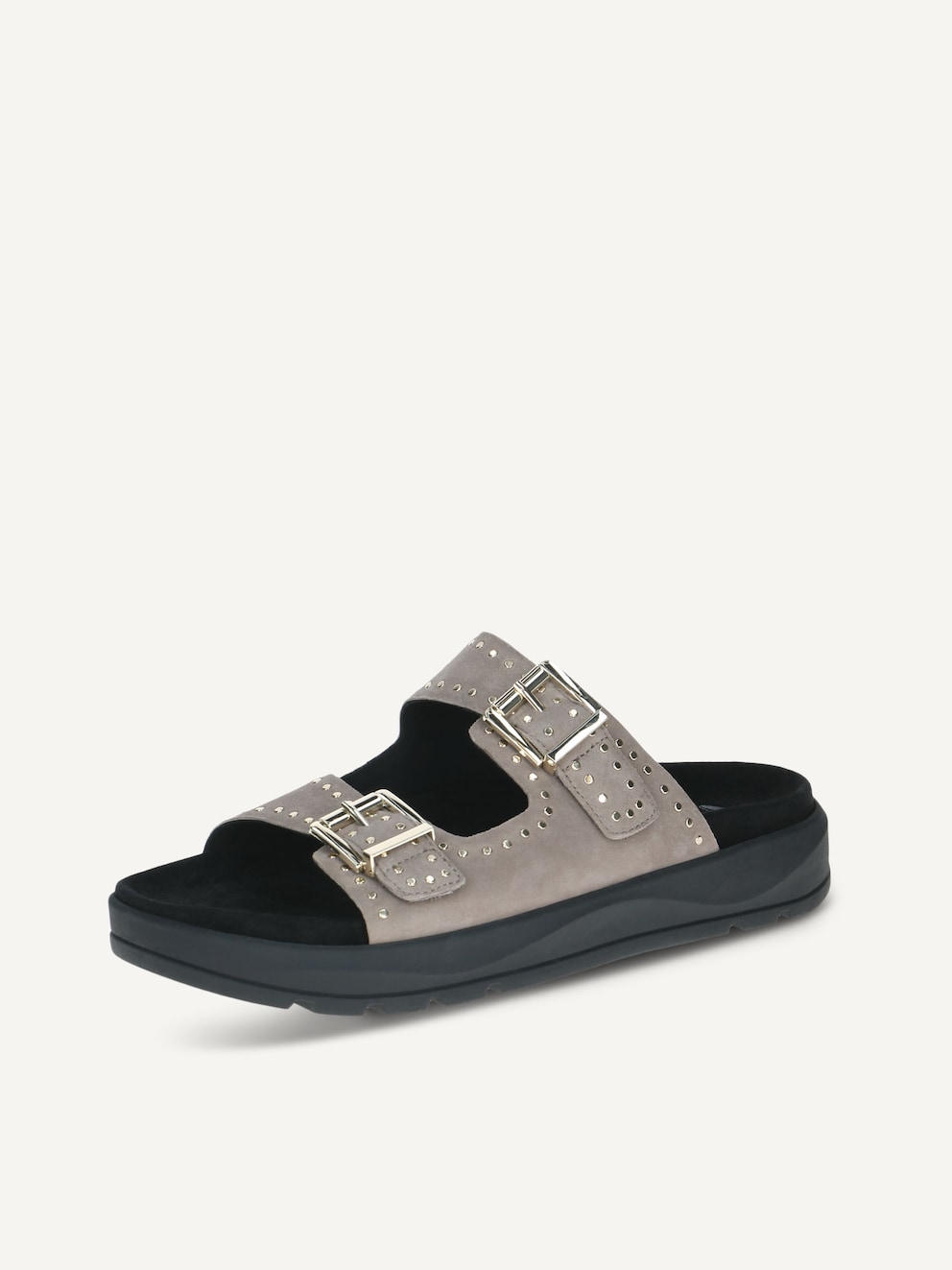 Caprice, Mule en cuir - marron MUD SUEDE, image 2 sur 5