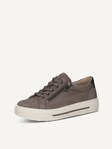 Not selected, Caprice, Leather Sneaker - beige DK TAUPE SUEDE