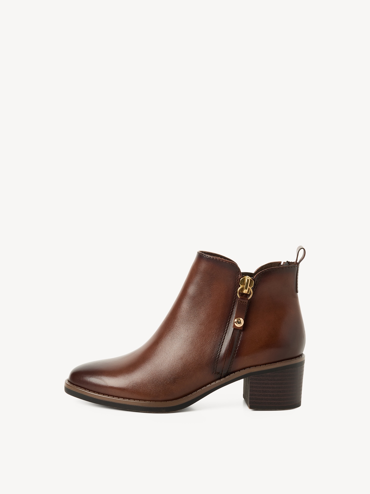 Marco Tozzi, Lederstiefelette - braun COGNAC, Bild 3 von 7