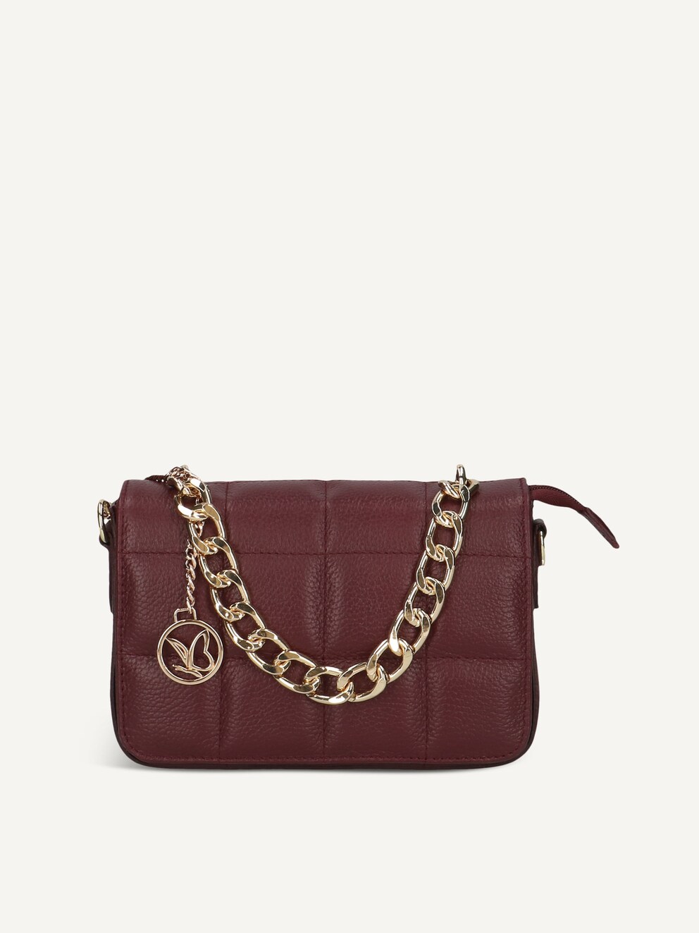 Caprice, Sac à main en cuir - rouge BORDEAUX NAPPA, image 1 sur 4