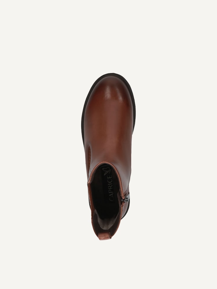 Caprice, Bottine Chelsea - marron COGNAC NAPPA, image 4 sur 5