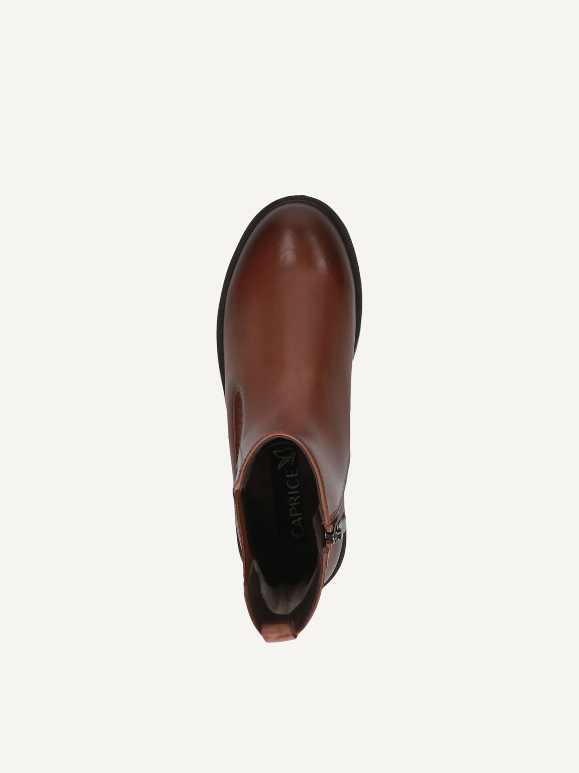 Caprice, Chelsea boot - brown COGNAC NAPPA, image 5 of 5
