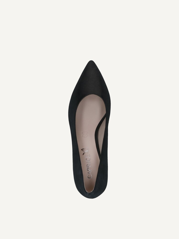 Caprice, Escarpin en cuir - noir BLACK METALLIC, image 4 sur 5