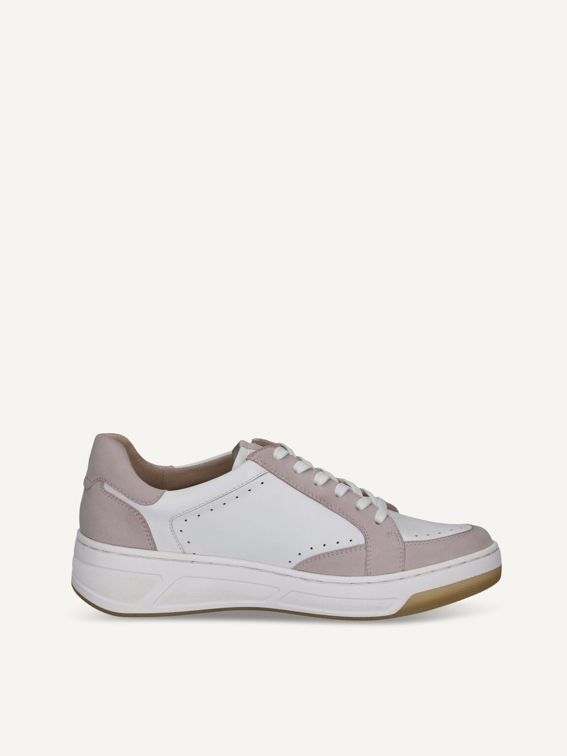 Caprice, Leather Sneaker - rose OLDROSE SUEDE, image 4 of 6