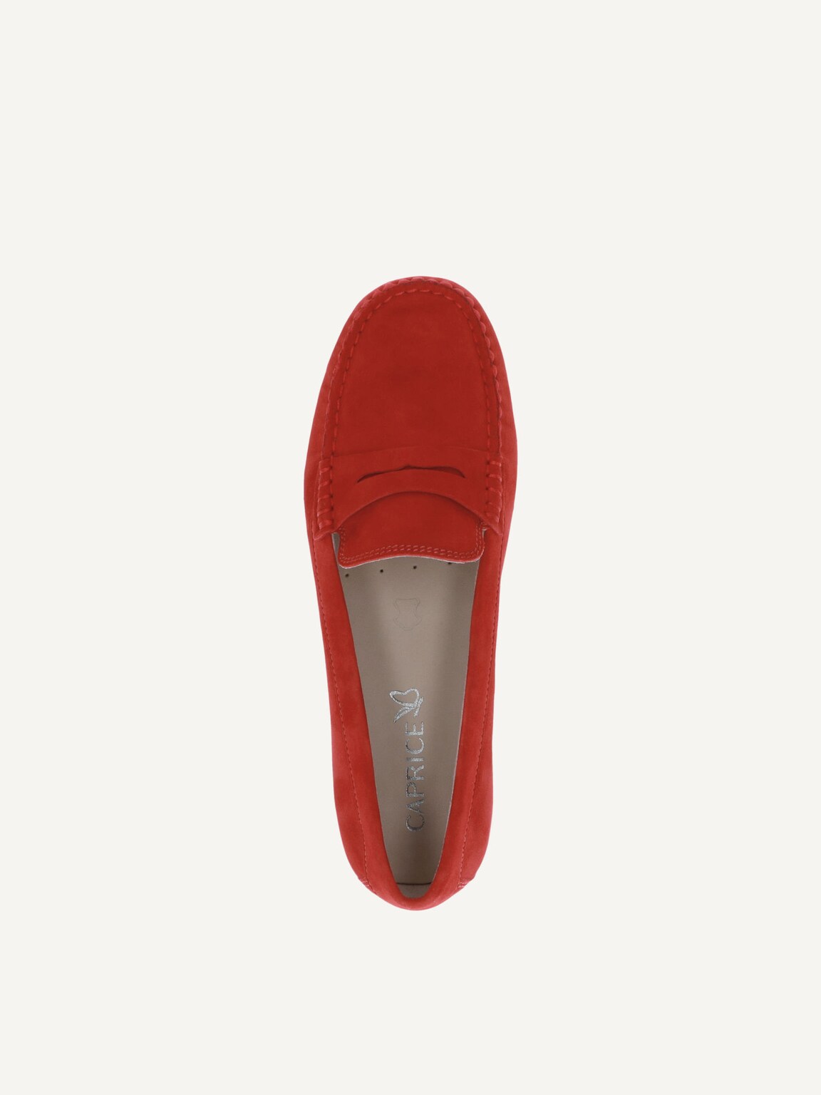 Caprice, Leather Moccasin - red RED SUEDE, image 5 of 5