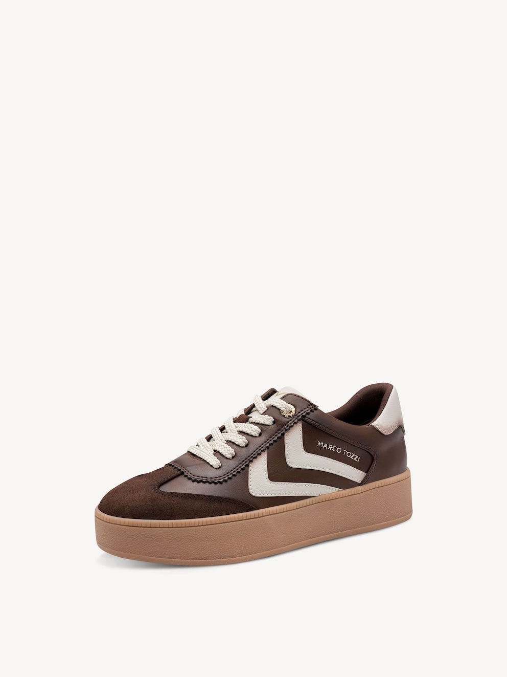 Marco Tozzi, Sneaker - marrone CHOCO COMB, immagine 2 di 6