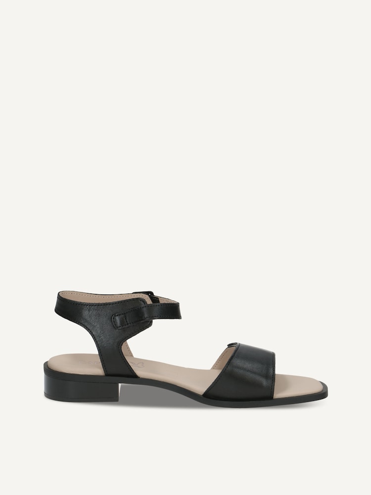 Caprice, Sandale à talon en cuir - noir BLACK NAPPA, image 3 sur 5