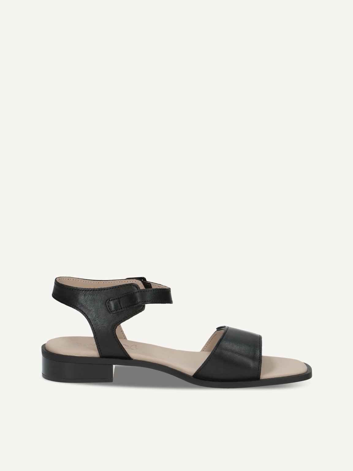 Caprice, Leather Heeled sandal - black BLACK NAPPA, image 3 of 5