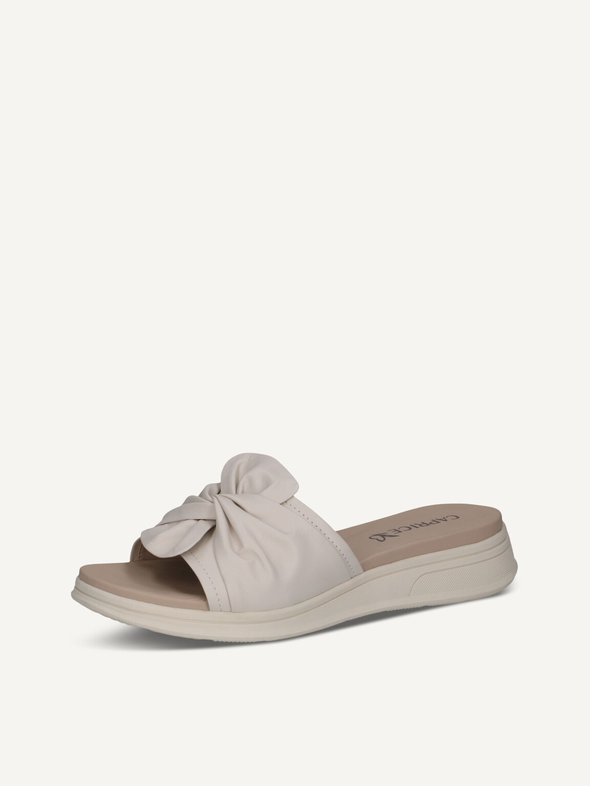 Caprice, Leather Mule - white OFFWHITE NAPPA, image 1 of 5