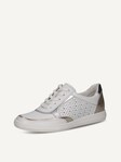 Not selected, Caprice, Leather Sneaker - white WHITE/SILVER