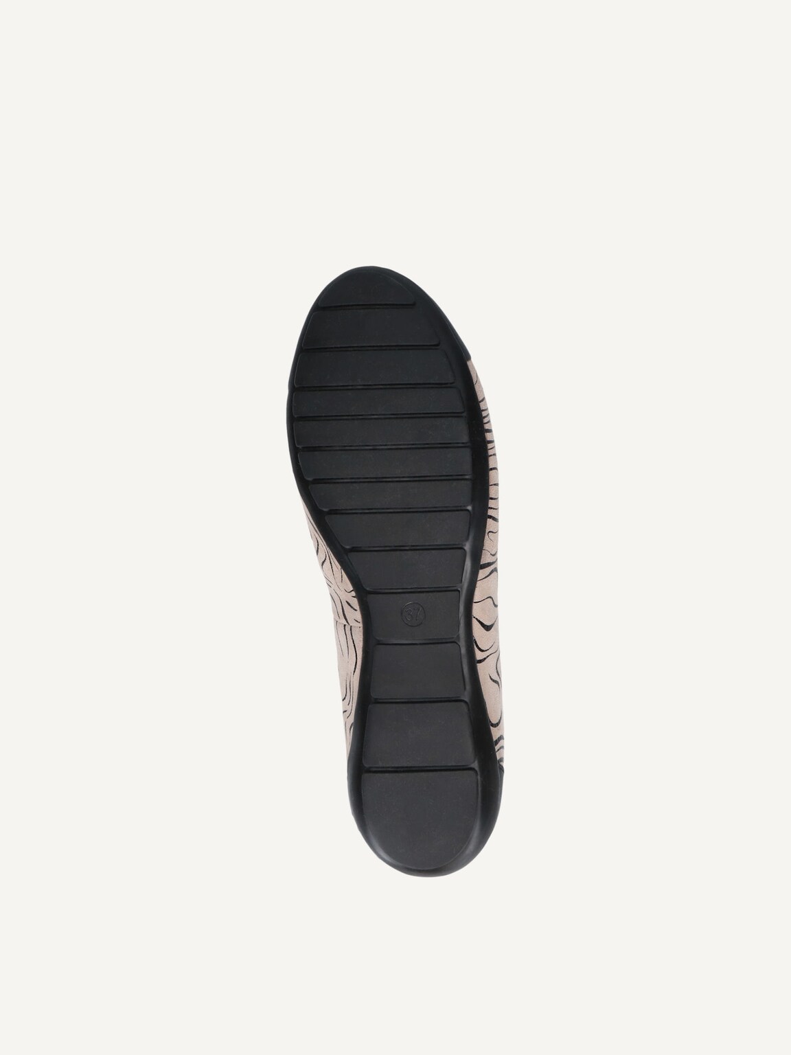 Caprice, Leather Ballerina - black BLACK COMB, image 4 of 5