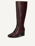 Selected, Caprice, Leather Boots - red BORDEAUX NAPPA
