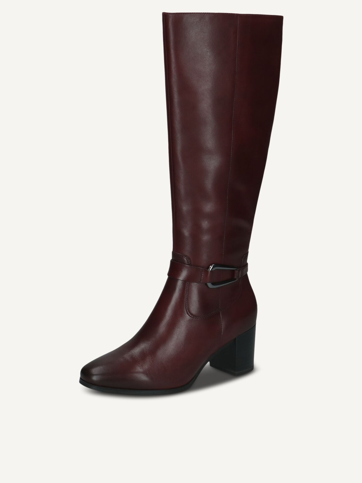Caprice, Leather Boots - red BORDEAUX NAPPA, image 2 of 5