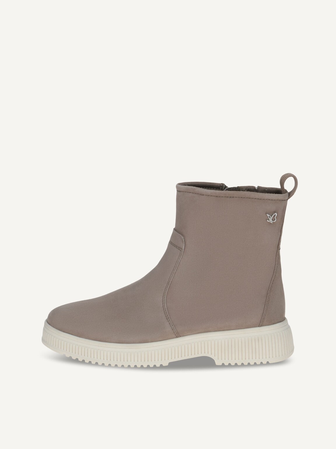 Caprice, Leather Bootie - brown TAUPE SUEDE, image 2 of 5