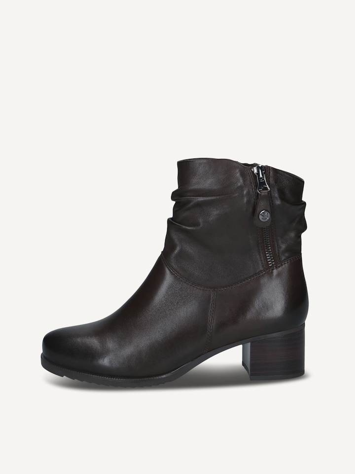 Caprice, Lederstiefelette - braun DK BROWN NAPPA
