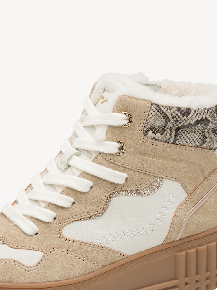 Marco Tozzi, Stiefelette - beige Warmfutter CREAM COMB, Bild 5 von 6