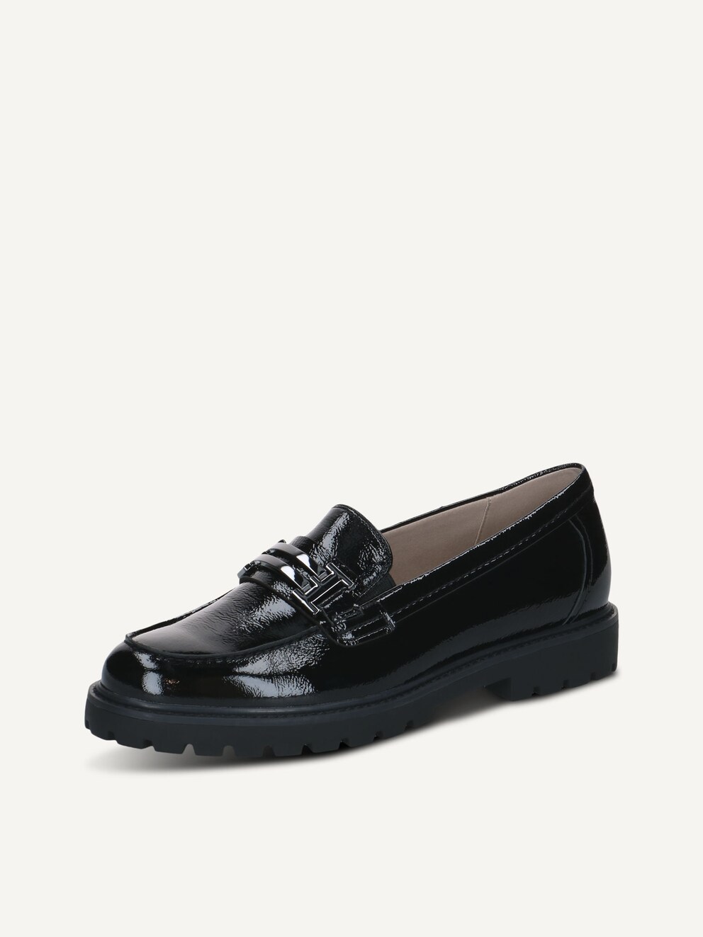 Caprice, Leather Slipper - black BLACK NAPLAK, image 2 of 5