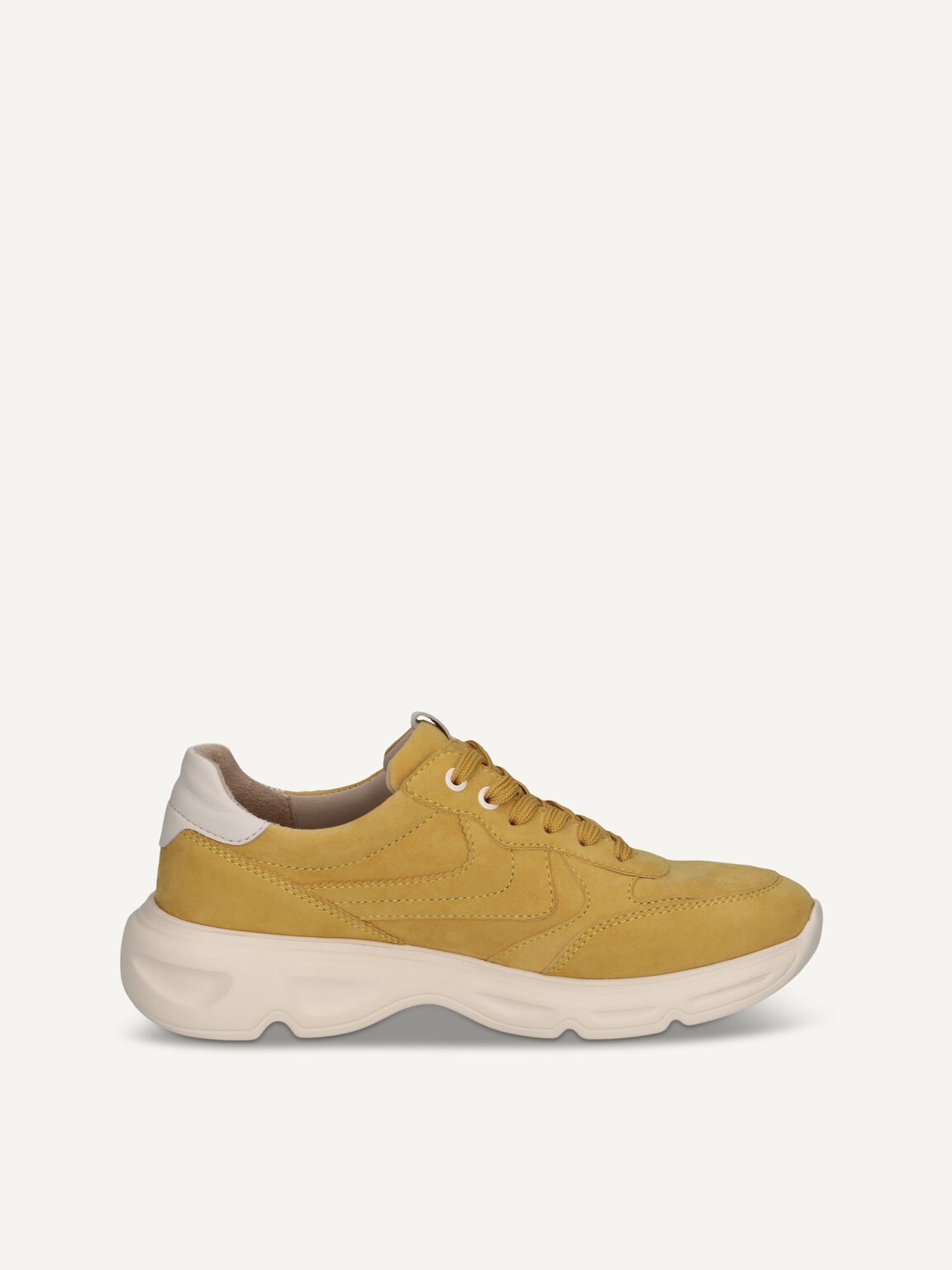 Caprice, Leather Sneaker - yellow YELLOW COMB, image 3 of 5