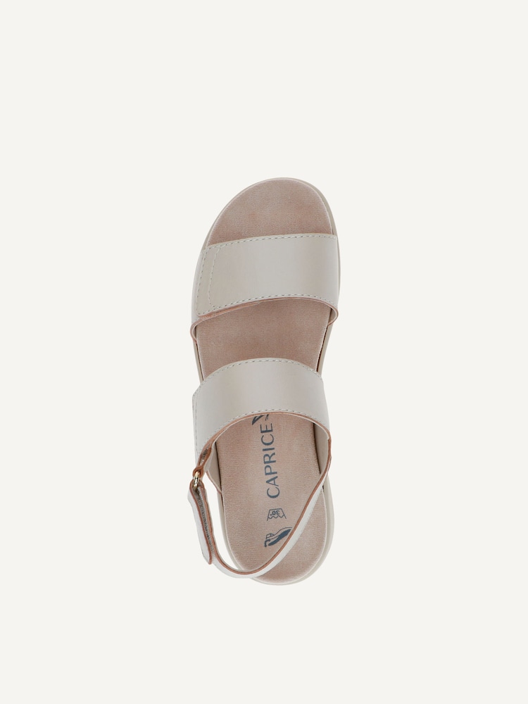 Caprice, Sandale en cuir - beige CREAM PERLATO, image 4 sur 5
