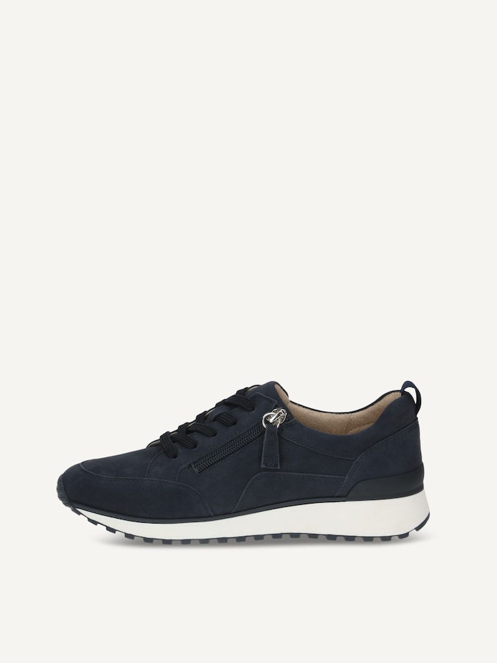 Caprice, Basket en cuir - bleu foncé OCEAN SUEDE
