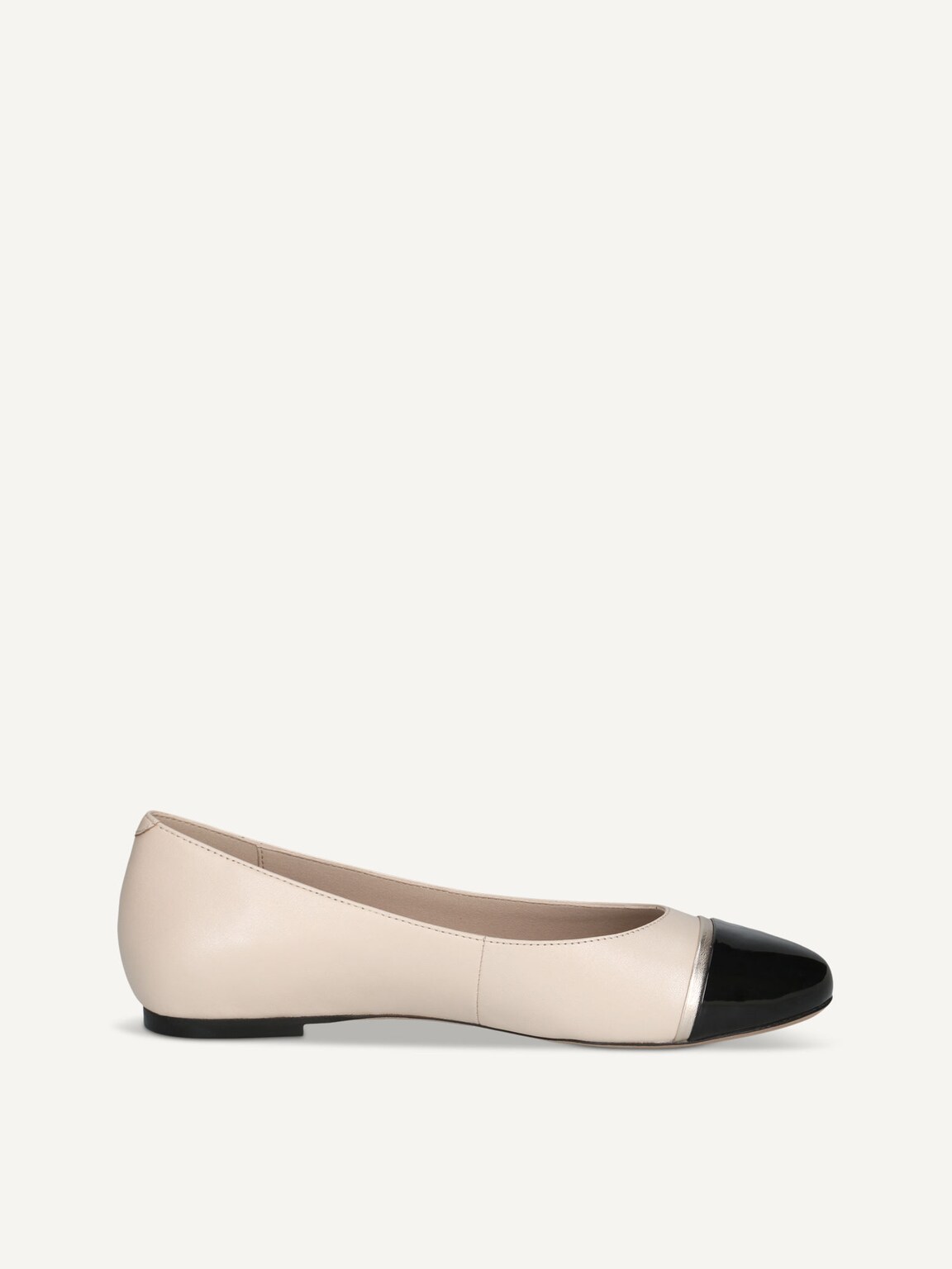 Caprice, Ballerina - metallic CREAM COMB, image 4 of 6