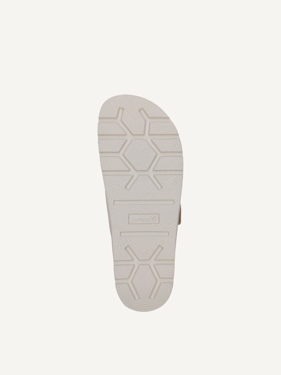 Caprice, Leather Mule - metallic PLATIN METAL., image 4 of 5
