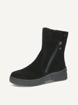 Not selected, Caprice, Leather Bootie - black warm lining BLACK NUBUC